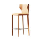Chaise de comptoir en cuir en faux en cuir intérieur