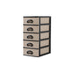 Vertical Filing Cabinet Plastic Drawers File Cabinet for Home and Office