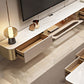 Glam TV Stand Console Stone Brown Media Console with Drawers Clearhalo 'furn' 'furn_tv_stands_entertainment_centers' 'Furniture' 'Living Room Furniture' 'TV Stands & Entertainment Centers' 'TV Stands & Media Storage Furniture' 'tv_stands_entertainment_centers' 7184673