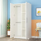 Contemporary Style Wardrobe Closet Wood Combination Armoire for Bedroom