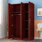 Contemporary Style Wardrobe Closet Wood Combination Armoire for Bedroom