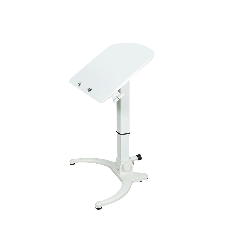 Modern Office Task Desk Freeform Shape Writing Desk with White Leg White Clearhalo 'furn' 'furn_office_desk' 'Furniture' 'Office Desks' 'Office Furniture' 'office_desk' 7185447