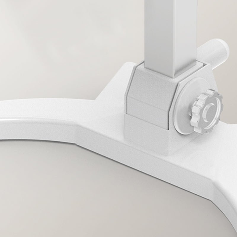 Modern Office Task Desk Freeform Shape Writing Desk with White Leg Clearhalo 'furn' 'furn_office_desk' 'Furniture' 'Office Desks' 'Office Furniture' 'office_desk' 7185453