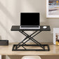 Rectangular Shaped Collapsible Laptop Table Wood Task Desk in Black/White Clearhalo 'furn' 'furn_office_desk' 'Furniture' 'Office Desks' 'Office Furniture' 'office_desk' 7185519