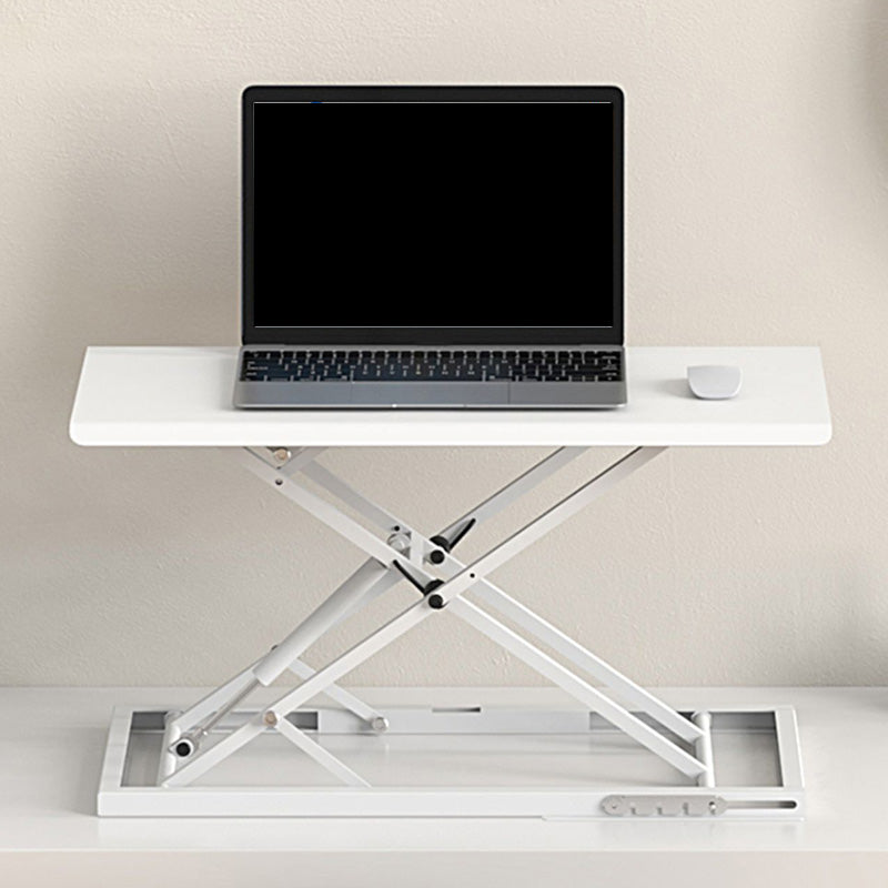 Tavolo da laptop pieghevole a forma di rettangolare Desk legno in legno in nero/bianco