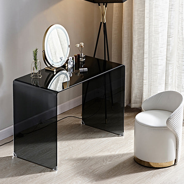 Contemporary Make-up Vanity Standing Glass Bedroom Makeup Vanity