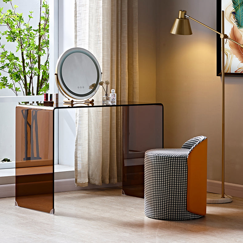 Contemporary Make-up Vanity Standing Glass Bedroom Makeup Vanity