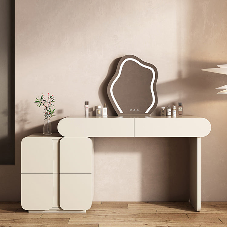 Vanity tavolo da tavolo da tavolo da 29,5 "in altezza contemporanea con cassetti