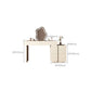 Vanity tavolo da tavolo da tavolo da 29,5 "in altezza contemporanea con cassetti