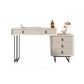 Modern Stone White Vanity Desk 5-Drower Tavolo da toeletta da vanità