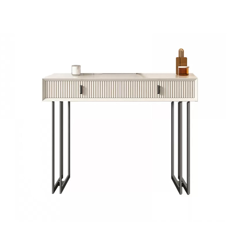 Modern Stone White Vanity Desk 5-Drower Tavolo da toeletta da vanità