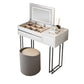 Contemporary Bedroom Makeup Vanity Desk Wood Vanity Dressing Table with Drawer