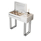 Contemporary Bedroom Makeup Vanity Desk Wood Vanity Dressing Table with Drawer