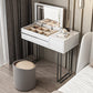 Contemporary Bedroom Makeup Vanity Desk Wood Vanity Dressing Table with Drawer