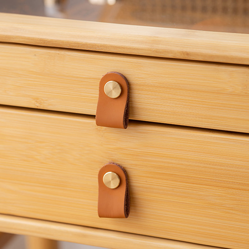 Vanity in legno contemporaneo con 2/3 cassetti di stoccaggio MACCHINE Vanity scrivania con sgabelli e specchio