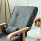 Contemporaneo Telaio in legno Standard Standard Cotton Blend Recliner Chair