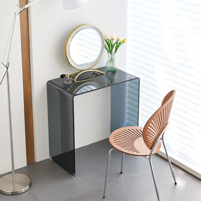 Trucco in vetro contemporaneo Vanity Vanity Set per camera da letto