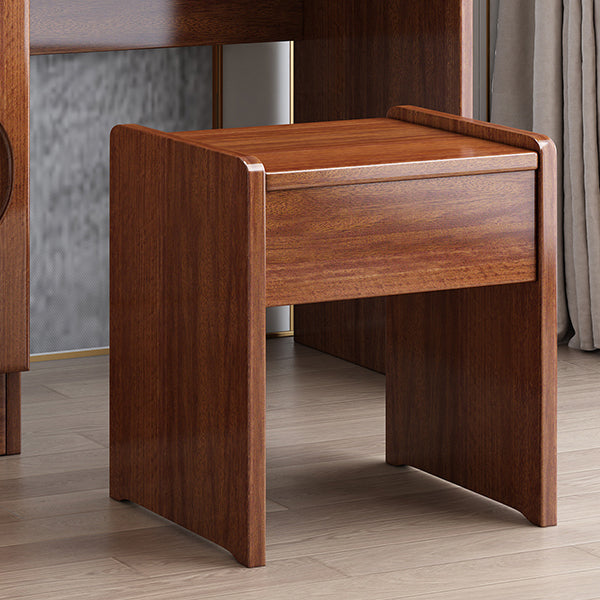 Traditional Makeup Table with 2 Drawers 15.75" Wide Vanity Tables with Mirror