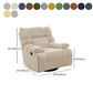 Modern Standard Recliner with Footrest and Tufted Back in Solid Color Clearhalo 'Chairs & Seating' 'furn' 'furn_recliners' 'Furniture' 'Living Room Furniture' 'Recliners' 7186514