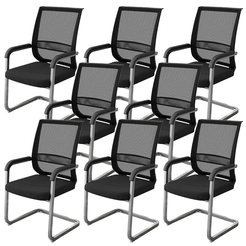 Fixed Arms Office Chair No Distressing Modern Ergonomic Chair 8 Piece Set Clearhalo 'furn' 'furn_office_chair' 'Furniture' 'Office Chairs' 'Office Furniture' 'office_chair' 7189595