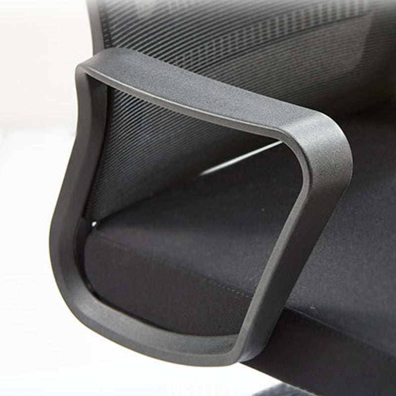 Modern Fixed Arms Office Chair Tilt Mechanism No Distressing Ergonomic Desk Chair Clearhalo 'furn' 'furn_office_chair' 'Furniture' 'Office Chairs' 'Office Furniture' 'office_chair' 7189611