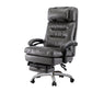 Modern Padded Arms Chair Leather Tilt Mechanism No Distressing Ergonomic Desk Chair