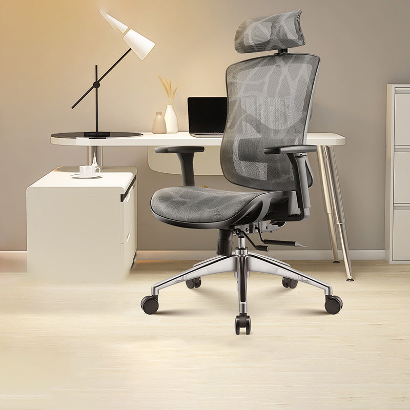 Modern Slide Office Chair Removable Arms Adjustable Seat Height Desk Chair Clearhalo 'furn' 'furn_office_chair' 'Furniture' 'Office Chairs' 'Office Furniture' 'office_chair' 7189639