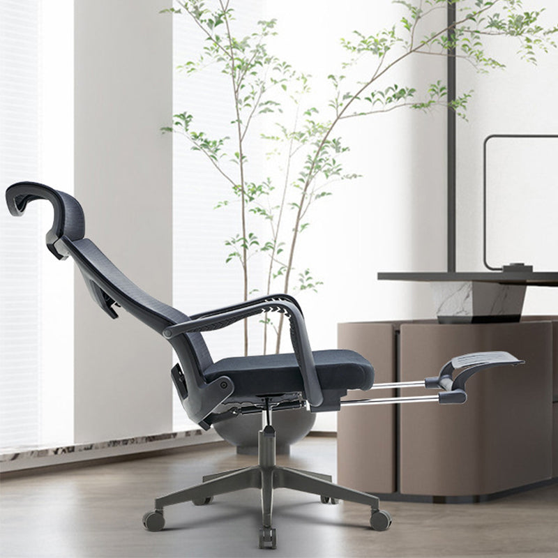 Modern Fixed Arms Office Chair Tilt Mechanism No Distressing Desk Chair Clearhalo 'furn' 'furn_office_chair' 'Furniture' 'Office Chairs' 'Office Furniture' 'office_chair' 7189654