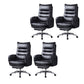 Schwenkbar armloser gepolsterter Bürostuhl Ergonomic High Back Manager Chair Stuhl