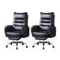 Schwenkbar armloser gepolsterter Bürostuhl Ergonomic High Back Manager Chair Stuhl