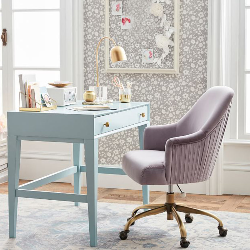 Moderne stijl armloze bureaustoel ergonomische geen pijnlijke bureaustoelstoel