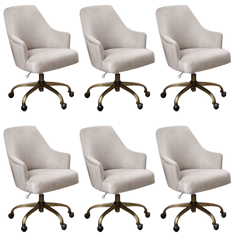 Moderne stijl armloze bureaustoel ergonomische geen pijnlijke bureaustoelstoel