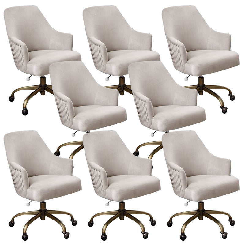 Moderne stijl armloze bureaustoel ergonomische geen pijnlijke bureaustoelstoel