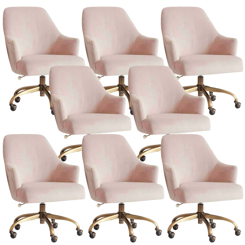 Moderne stijl armloze bureaustoel ergonomische geen pijnlijke bureaustoelstoel