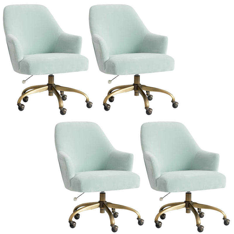 Moderne stijl armloze bureaustoel ergonomische geen pijnlijke bureaustoelstoel