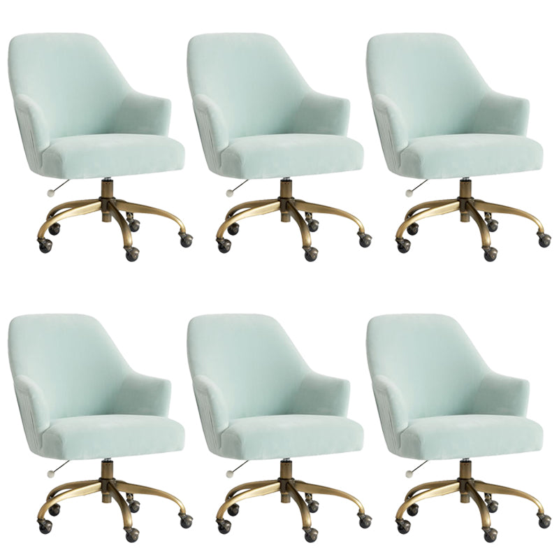 Moderne stijl armloze bureaustoel ergonomische geen pijnlijke bureaustoelstoel