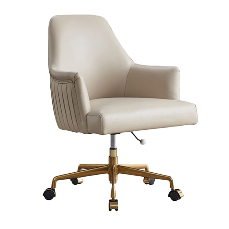 Moderne stijl armloze bureaustoel ergonomische geen pijnlijke bureaustoelstoel