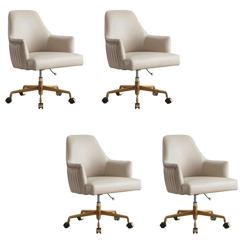 Moderne stijl armloze bureaustoel ergonomische geen pijnlijke bureaustoelstoel