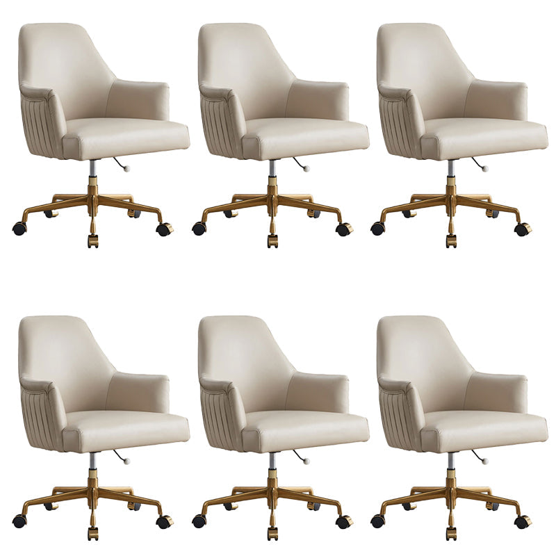 Moderne stijl armloze bureaustoel ergonomische geen pijnlijke bureaustoelstoel