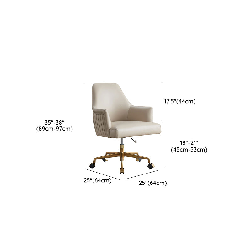 Moderne stijl armloze bureaustoel ergonomische geen pijnlijke bureaustoelstoel