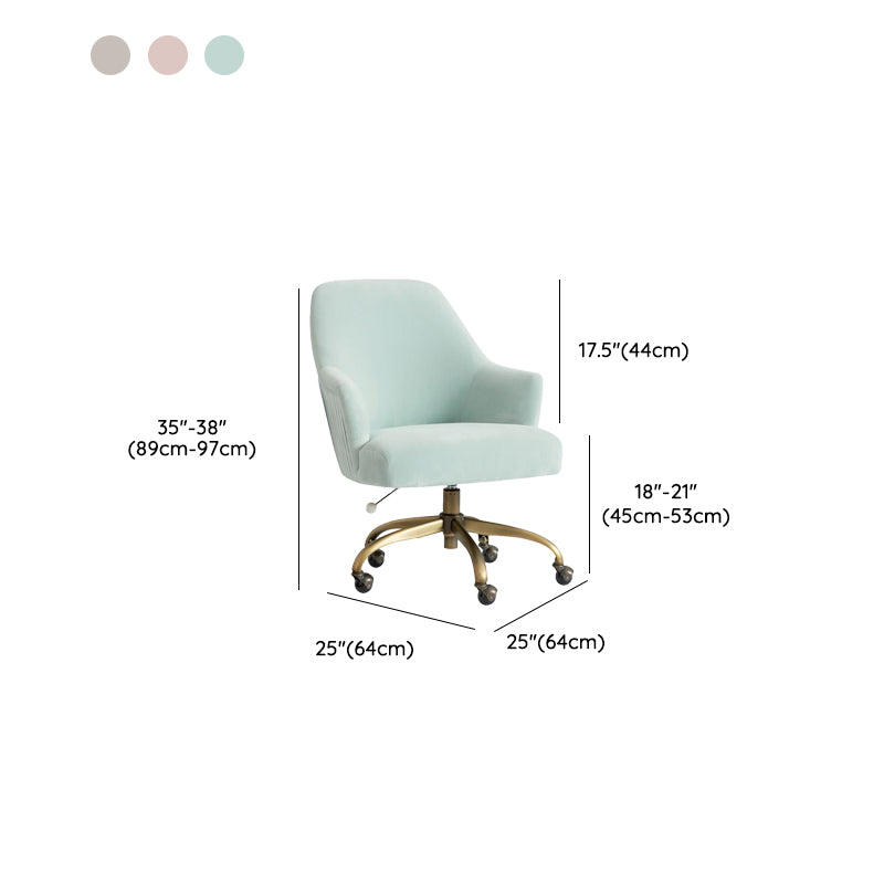 Moderne stijl armloze bureaustoel ergonomische geen pijnlijke bureaustoelstoel
