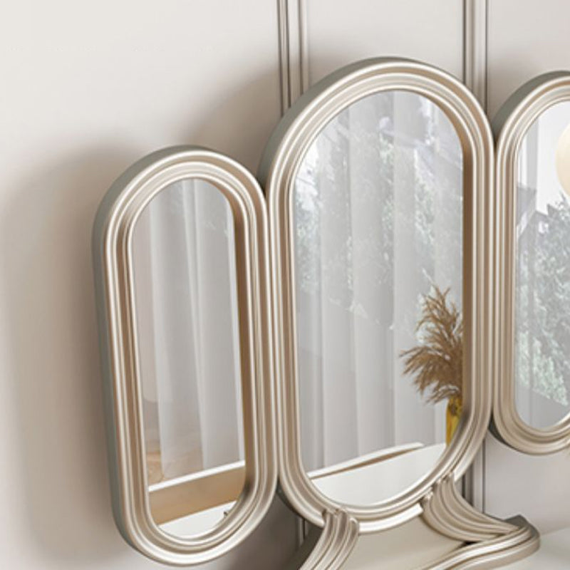 Victorian Storage Makeup Vanity Desano da letto da letto Schibini da tavolo con 3 cassetti