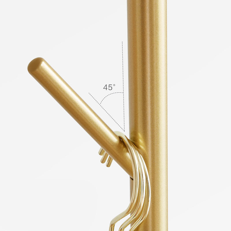 Tree per sala d'ingresso di ferro moderna 66,92 "H gancio di cappotto per soggiorno