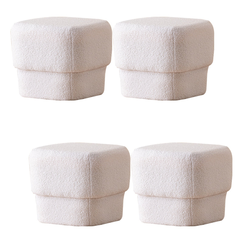 Flanell Standard Stuhl Moderner Stil einfacher Haushaltsquadratmetermantel