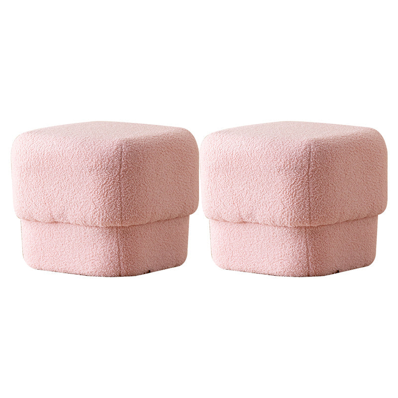 Flanell Standard Stuhl Moderner Stil einfacher Haushaltsquadratmetermantel