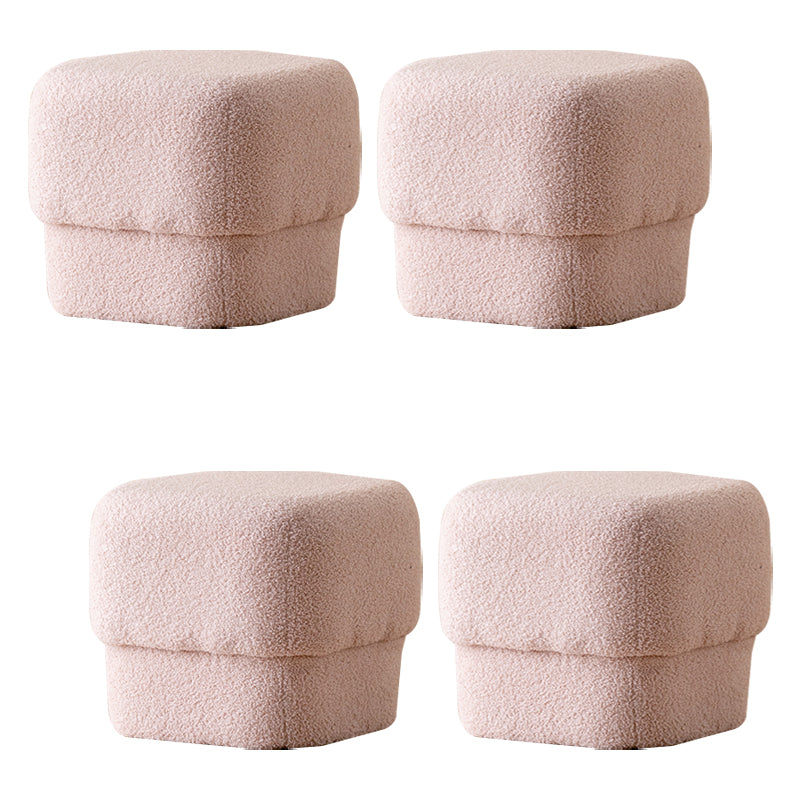 Flanell Standard Stuhl Moderner Stil einfacher Haushaltsquadratmetermantel