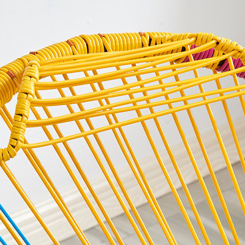 Chaise à bascule moderne en roteur en roteur simple pour salon et chambre à coucher