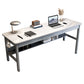Rectangular Shaped Stone Office Desk 4 Legs Writing Desk for Home Grey Clearhalo 'furn' 'furn_office_desk' 'Furniture' 'Office Desks' 'Office Furniture' 'office_desk' 7192986