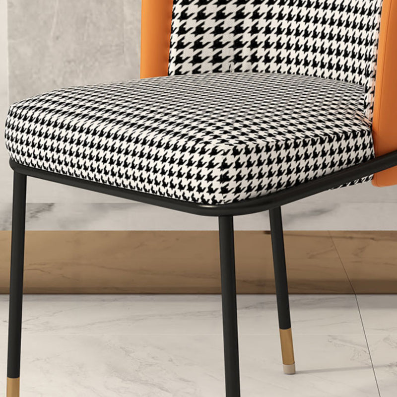 Upholstered Side Chair Modern Style Open Back Armless Chair for Dining Room Clearhalo 'Dining Chairs' 'Dining Tables & Seating' 'dining_chair' 'furn' 'furn_dining_chair' 'Furniture' 'Kitchen & Dining Furniture' 7193616