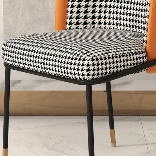 Upholstered Side Chair Modern Style Open Back Armless Chair for Dining Room Clearhalo 'Dining Chairs' 'Dining Tables & Seating' 'dining_chair' 'furn' 'furn_dining_chair' 'Furniture' 'Kitchen & Dining Furniture' 7193616